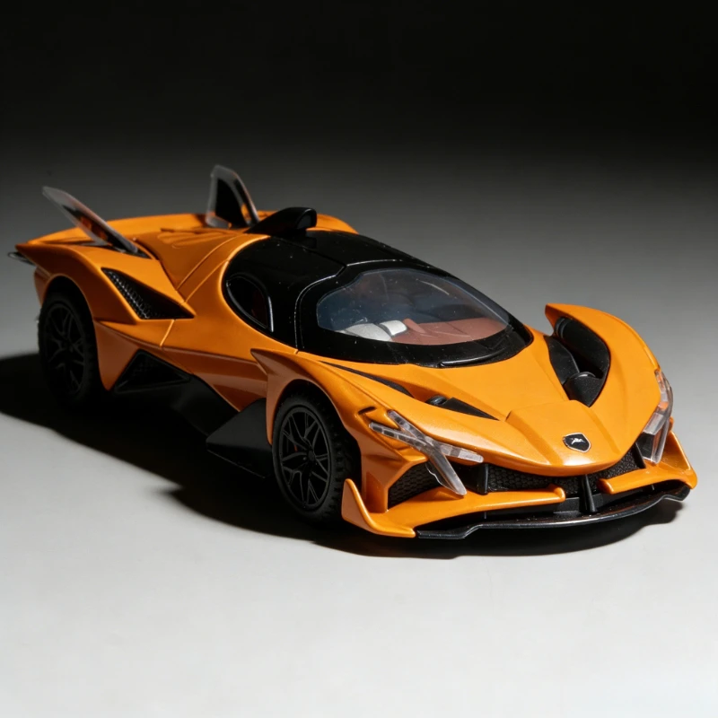 Simulation 1:32 Apollo Helios Alloy Sports Car Model Ornament Toy with Sound and Light Children's Surprise Gift
Simulation 1:32 Apollo Helios Alloy Sports Car Model Ornament Toy with Sound and Light Children's Surprise Gift