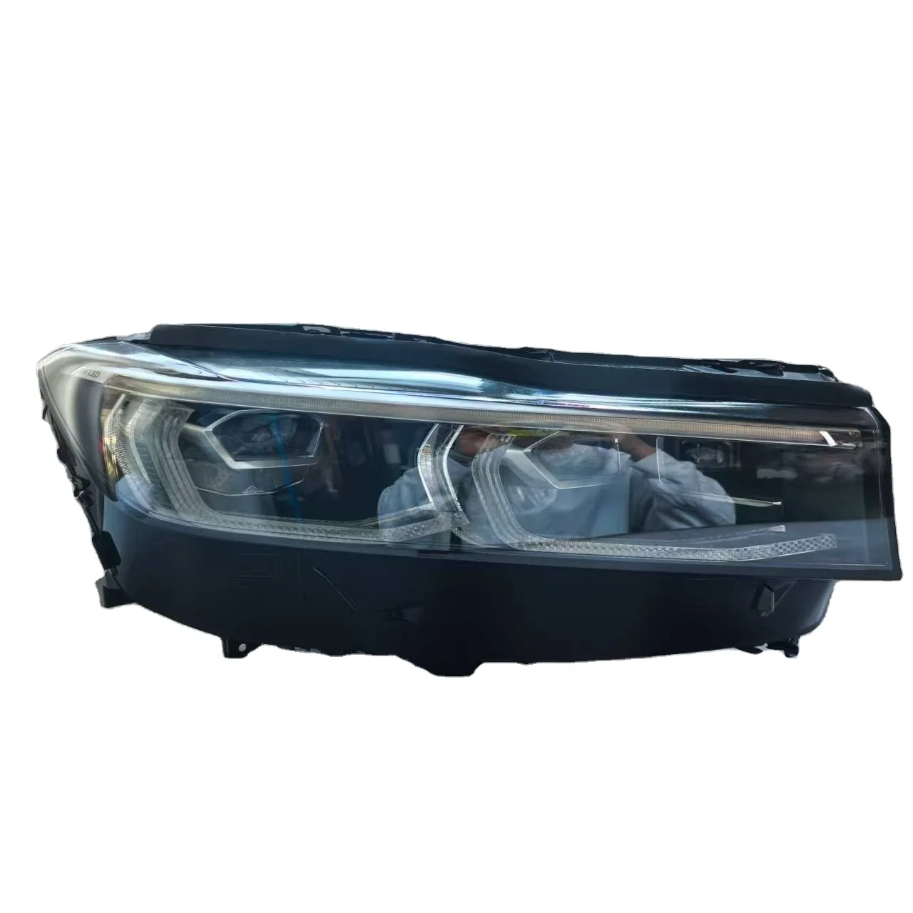 7 Series G11 G12 headlight assembly Auto light Original LED 725d 730Li 735i 740eX 745 750 760 OEM 63117408713 63117408714
7 Series G11 G12 headlight assembly Auto light Original LED 725d 730Li 735i 740eX 745 750 760 OEM 63117408713 63117408714