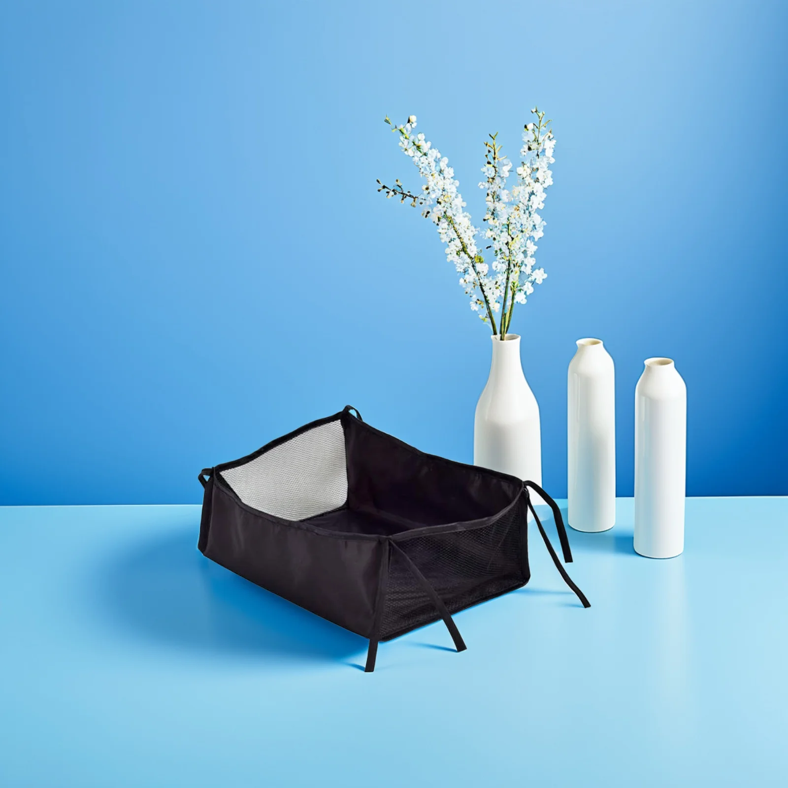Baby Stroller Storage Bag Large Capacity 35x32x15cm Black Mesh Organizer Twin Trolleys Bottom Basket Wagon Accessories Stroller
Baby Stroller Storage Bag Large Capacity 35x32x15cm Black Mesh Organizer Twin Trolleys Bottom Basket Wagon Accessories Stroller