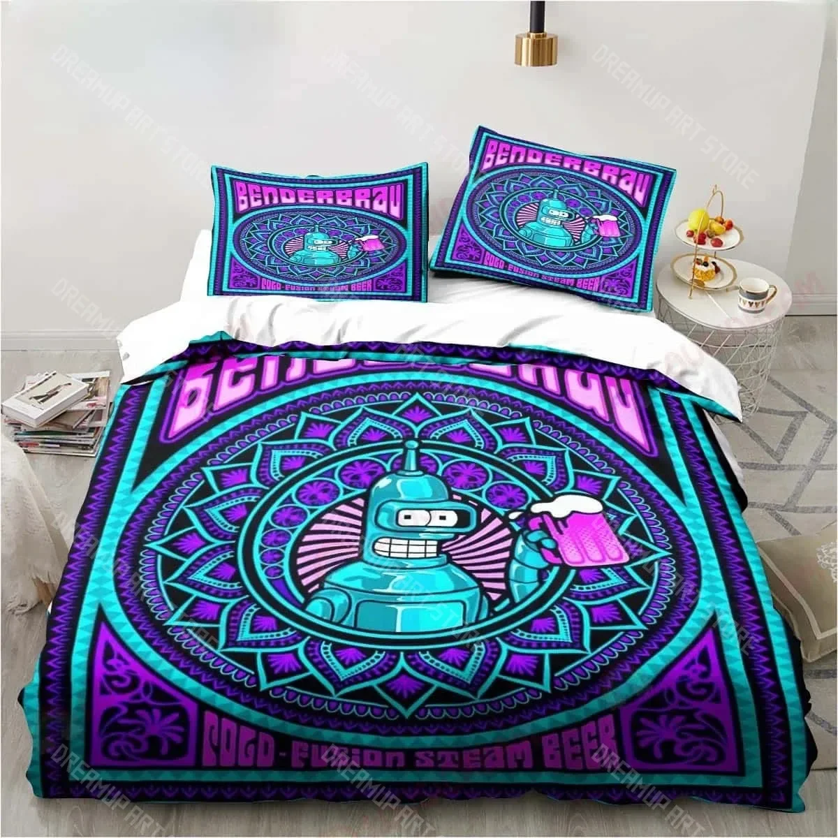 3D Cartoon Futuramas Bender Poster Bedding Set Sheet King Twin Double Child Bedding Set Mircofiber or Polyester Duvet Cover Set
3D Cartoon Futuramas Bender Poster Bedding Set Sheet King Twin Double Child Bedding Set Mircofiber or Polyester Duvet Cover Set