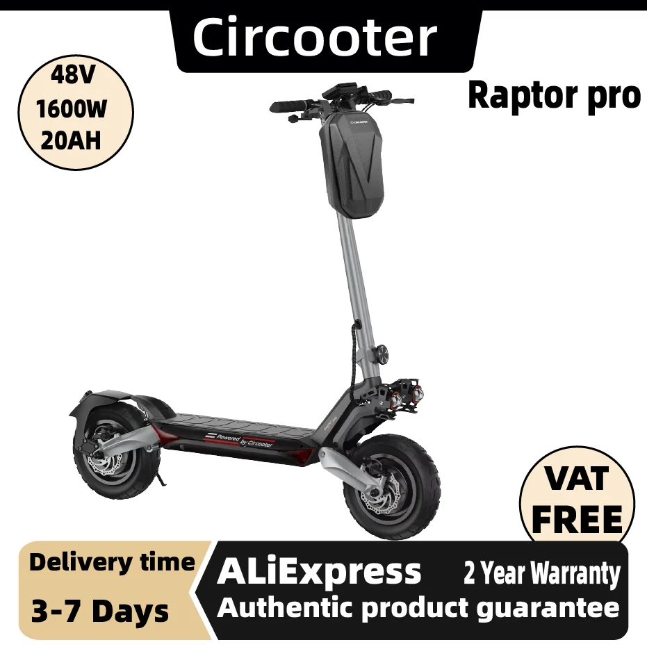 Самокат Circooter Raptor pro для взрослых, двигатель 1600 Вт, складной электронный самокат 48 В, 20 Ач, 10-дюймовая шина, электронный горный скутер, электрический скутер
Самокат Circooter Raptor pro для взрослых, двигатель 1600 Вт, складной электронный самокат 48 В, 20 Ач, 10-дюймовая шина, электронный горный скутер, электрический скутер