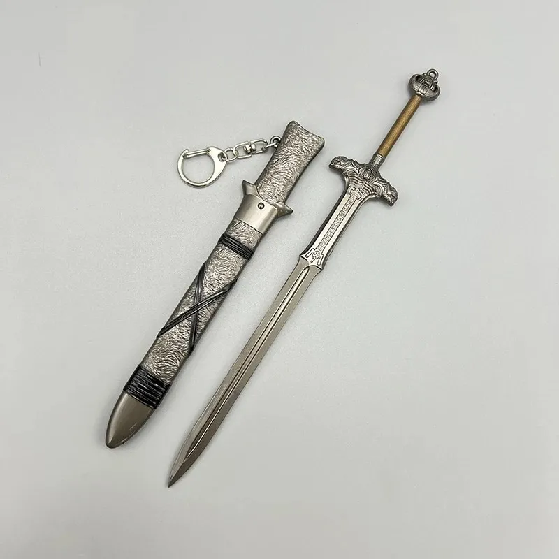 22cm Conan Atlantean Weapon Sword Conan the Barbarian Arnold Schwarzenegger Anime Peripherals Full Metal Weapon Models For Boys
22cm Conan Atlantean Weapon Sword Conan the Barbarian Arnold Schwarzenegger Anime Peripherals Full Metal Weapon Models For Boys