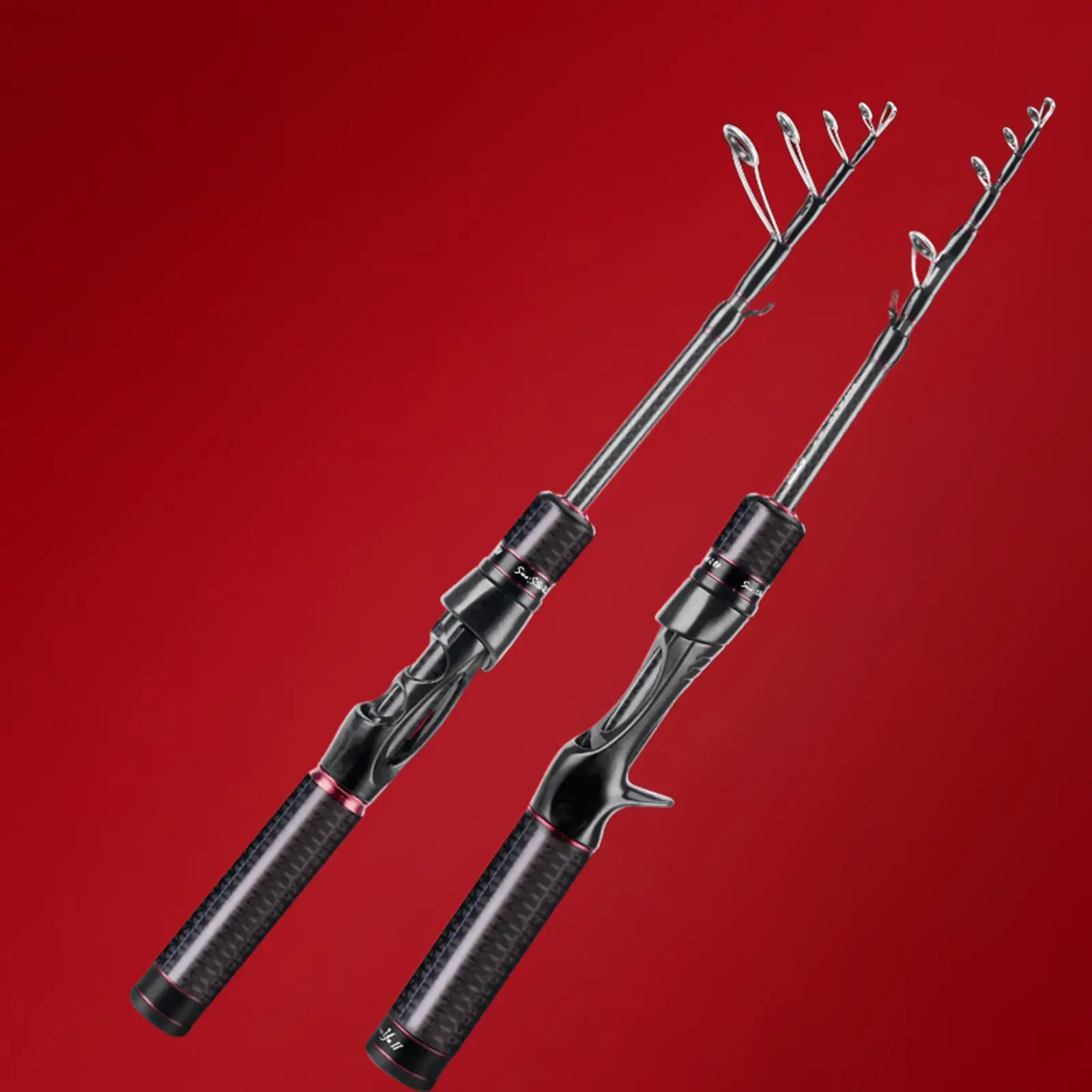 Carbon Fiber Fishing Rod Telescopic Fishing Pole Ceramic Guides Retractable Handle Fishing Tool for Bass Walleye Trout Salmon
Carbon Fiber Fishing Rod Telescopic Fishing Pole Ceramic Guides Retractable Handle Fishing Tool for Bass Walleye Trout Salmon