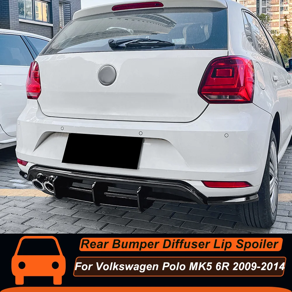 For Volkswagen Polo MK5 6R 2009-2014 Rear Bumper Diffuser Lip Spoiler Splitter Protector Guand Exterior Tuning Accessories Parts
For Volkswagen Polo MK5 6R 2009-2014 Rear Bumper Diffuser Lip Spoiler Splitter Protector Guand Exterior Tuning Accessories Parts