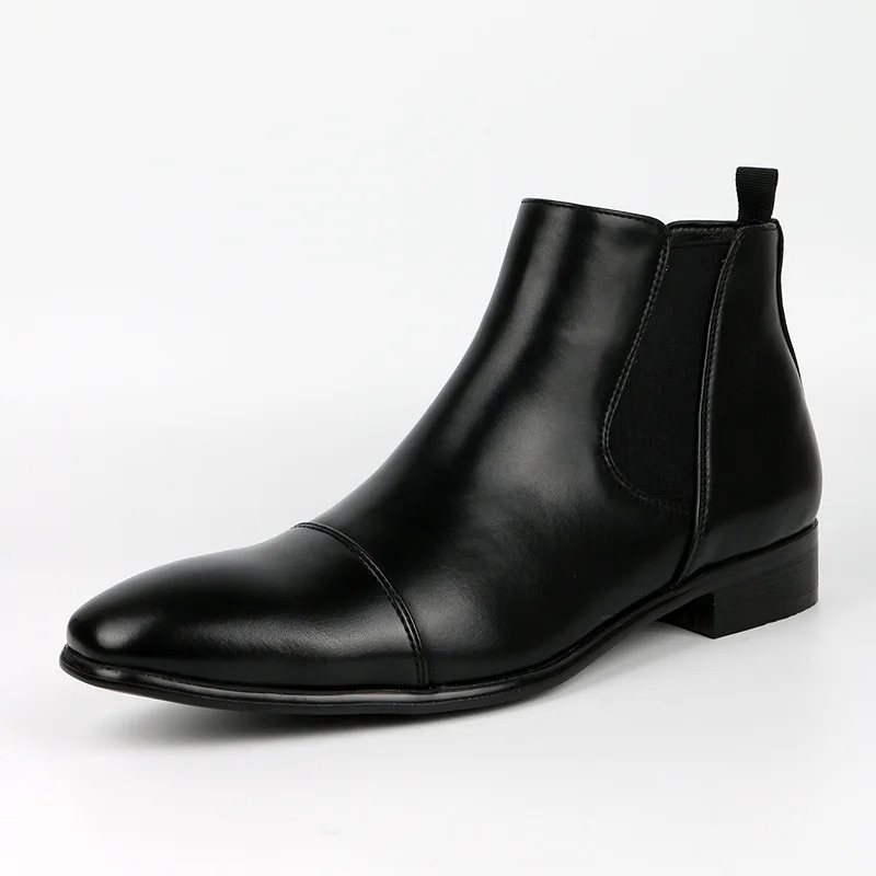 Men's Retro British Style Casual Outdoor Motorcycle Leather Boots Business Comfortable Breathable Ankle Boots
Men's Retro British Style Casual Outdoor Motorcycle Leather Boots Business Comfortable Breathable Ankle Boots