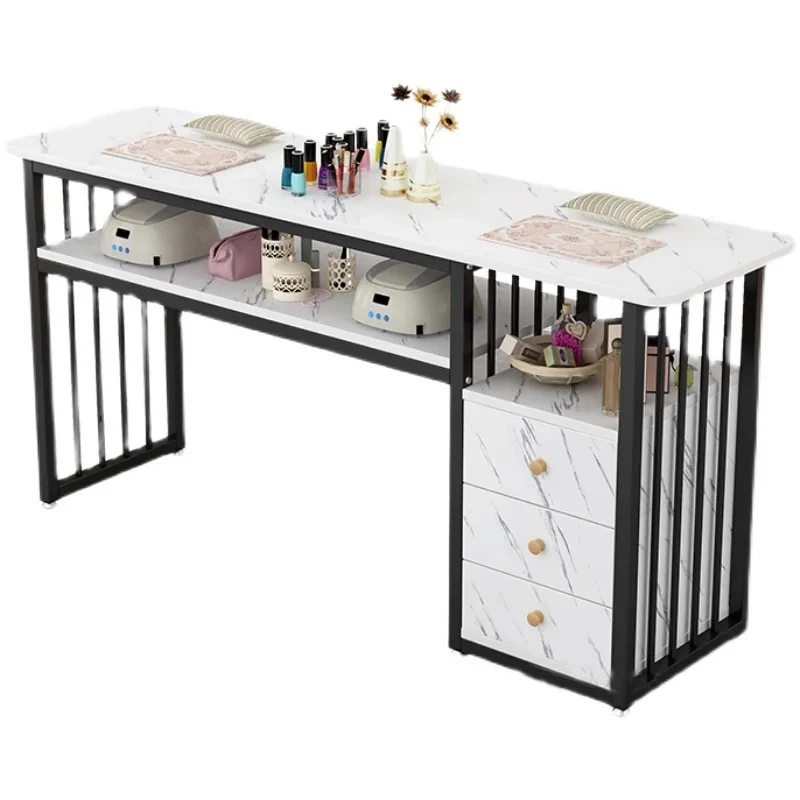 Nordic Manicure Table and Chair Set Salon Furniture Modern Minimalist Single Double Nail Tables Professional Manicure Table U
Nordic Manicure Table and Chair Set Salon Furniture Modern Minimalist Single Double Nail Tables Professional Manicure Table U