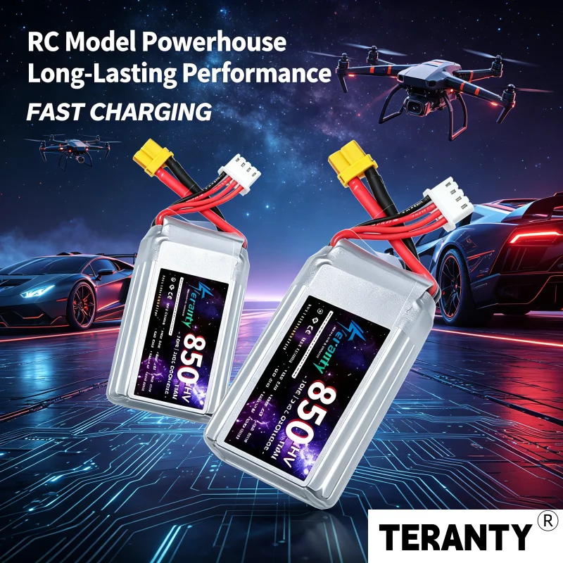 11.4V 3S HV 850mAh 100C Lipo Battery, 45C Battery for FPV Racing Drone, Quadcopter, with XT30/XT60 Plug 11.1V Bateria
11.4V 3S HV 850mAh 100C Lipo Battery, 45C Battery for FPV Racing Drone, Quadcopter, with XT30/XT60 Plug 11.1V Bateria