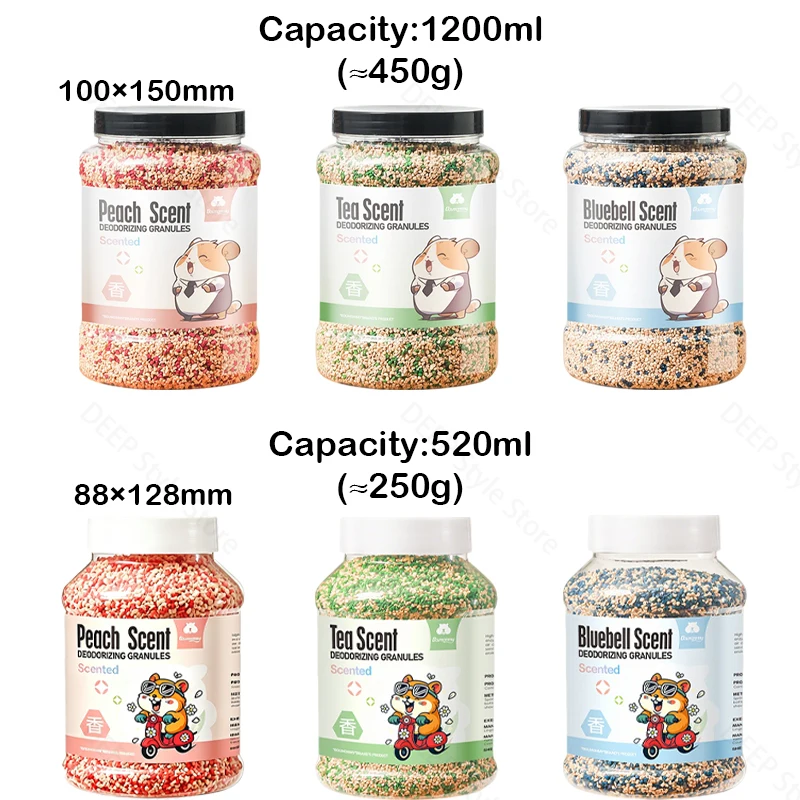 Pet Deodorizer Granules for Hamsters Rabbits & Small Animals - Odor Eliminator Bedding High-Efficiency Smell Remover
Pet Deodorizer Granules for Hamsters Rabbits & Small Animals - Odor Eliminator Bedding High-Efficiency Smell Remover