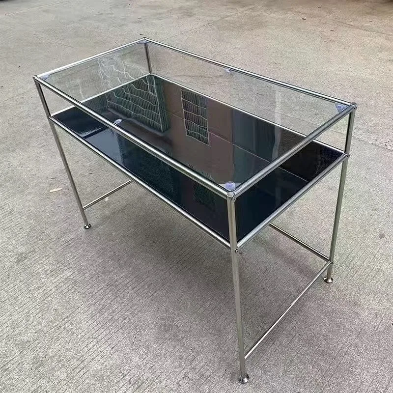 Stainless Steel Desk Nail Art Table Display Table Display Cabinet Computer Dresser Multifunctional Integrated
Stainless Steel Desk Nail Art Table Display Table Display Cabinet Computer Dresser Multifunctional Integrated
