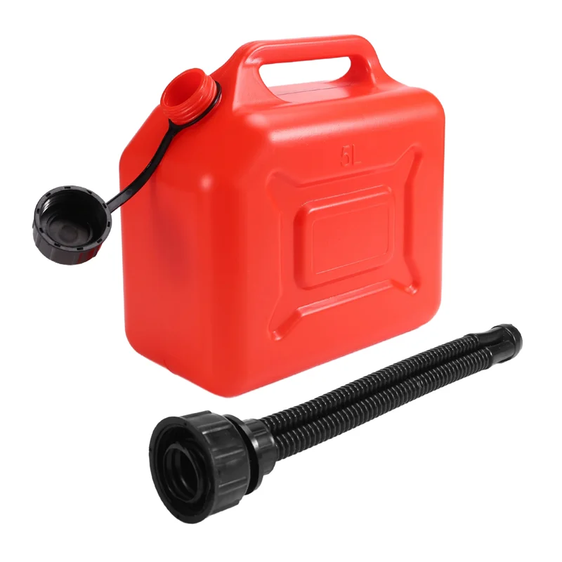Classy-5L Car Fuel Tank Can Spare Plastic Petrol Gas Container Anti-Static Fuel Carrier With Pipe For Car
Classy-5L Car Fuel Tank Can Spare Plastic Petrol Gas Container Anti-Static Fuel Carrier With Pipe For Car