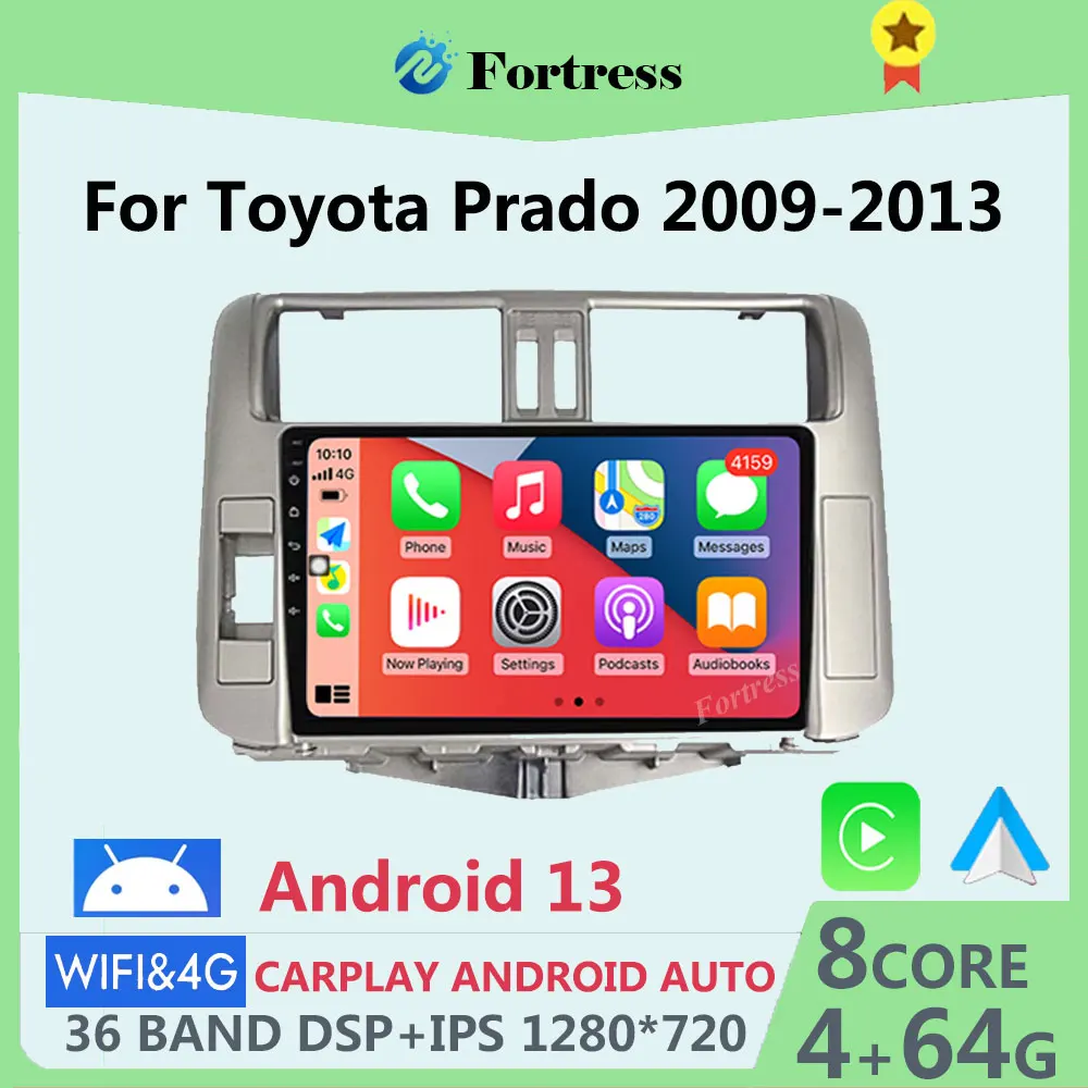 Автомагнитола 2DIN Android 12 для Toyota Land Cruiser Prado 150 2009-2013 Carplay 4G wifi Мультимедиа GPS BT DSP навигация Авторадио
Автомагнитола 2DIN Android 12 для Toyota Land Cruiser Prado 150 2009-2013 Carplay 4G wifi Мультимедиа GPS BT DSP навигация Авторадио