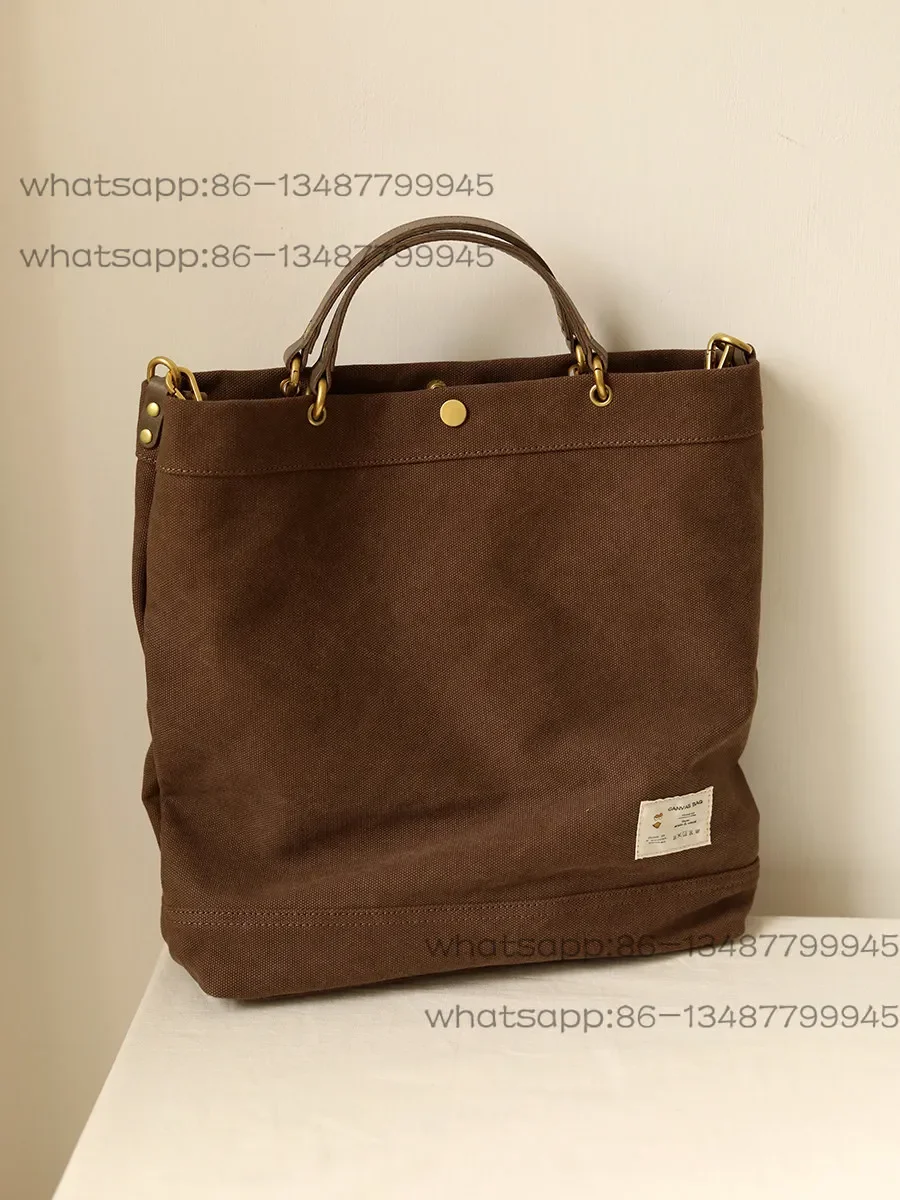 Vintage Canvas Tote Bag Large Capacity Commuter Handbag Computer Bag Shoulder Messenger Large Bag Unisex
Vintage Canvas Tote Bag Large Capacity Commuter Handbag Computer Bag Shoulder Messenger Large Bag Unisex