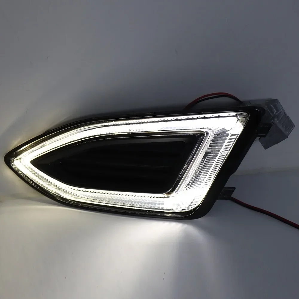 Front Fog Light LED DRL Lamps Black Clear Driver LH Side For 2015-2018 Ford Edge
Front Fog Light LED DRL Lamps Black Clear Driver LH Side For 2015-2018 Ford Edge