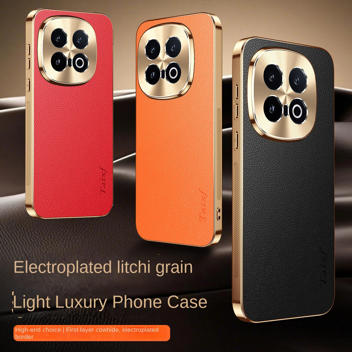 Luxury Vegan Leather Phone Case For Vivo iQOO 13 12 12 Pro Lens Protection Electroplated Soft Edge Shockproof Back Cover
Luxury Vegan Leather Phone Case For Vivo iQOO 13 12 12 Pro Lens Protection Electroplated Soft Edge Shockproof Back Cover