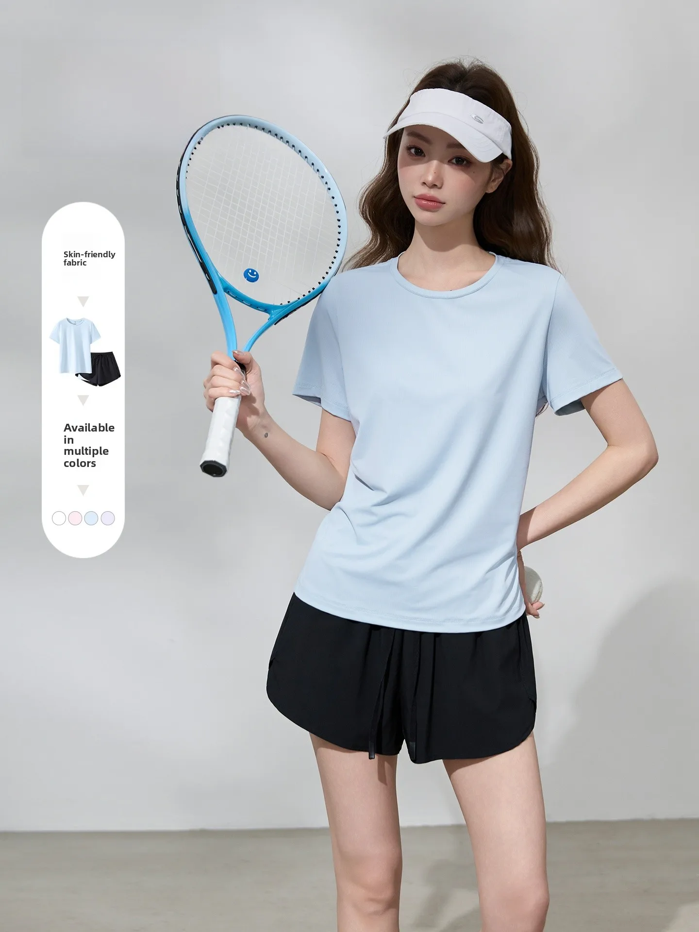 MJsle Women's Summer Sportswear Set Casual Yoga Fitn ort Sve Breathable Running orts T-irt round Ne Two-Piece...
MJsle Women's Summer Sportswear Set Casual Yoga Fitn ort Sve Breathable Running orts T-irt round Ne Two-Piece...