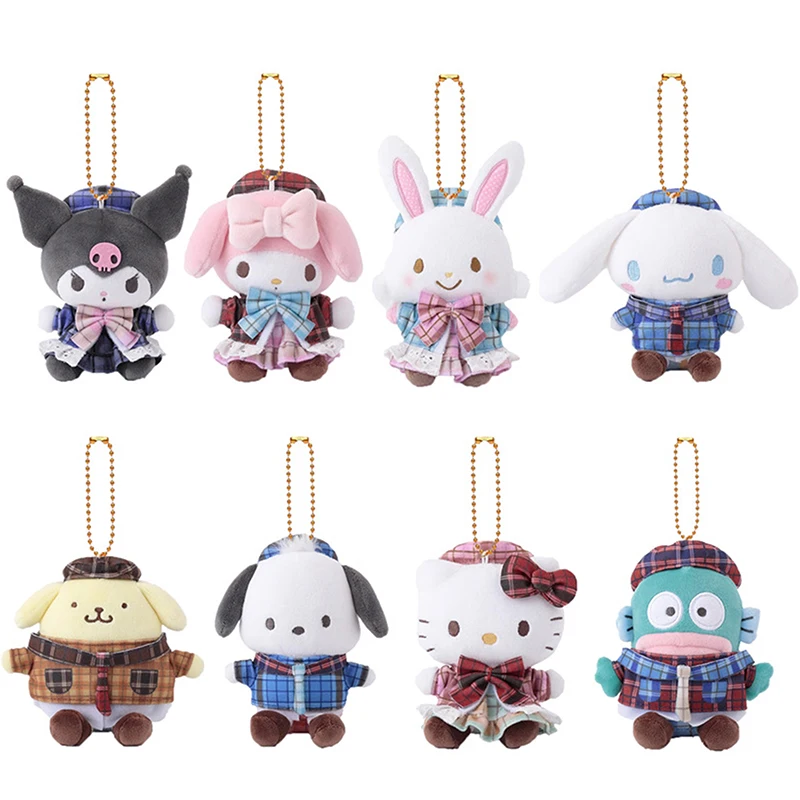 Sanrio костюм моряка Hello Kitty плюшевая игрушка брелок Kuromi Melody Cinnamoroll мягкая кукла кулон автомобильный брелок для ключей сумка Декор
Sanrio костюм моряка Hello Kitty плюшевая игрушка брелок Kuromi Melody Cinnamoroll мягкая кукла кулон автомобильный брелок для ключей сумка Декор