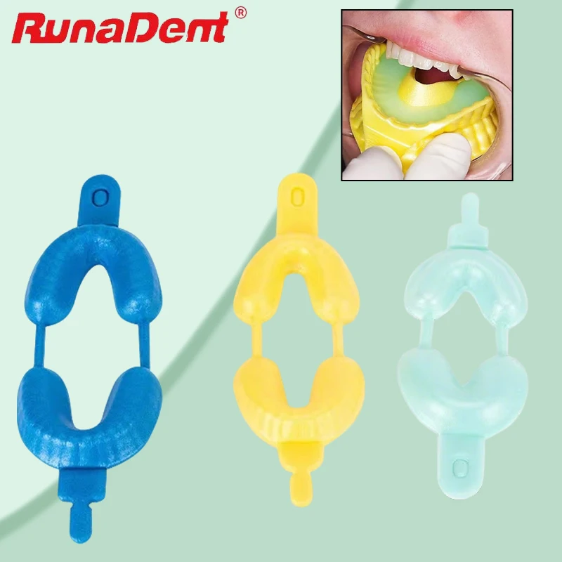 50 Pairs Dual Arch Dental Tray Disposable for Fluoride Gel Foam - Large/Medium/Small Sizes Dental Clinic Supplies
50 Pairs Dual Arch Dental Tray Disposable for Fluoride Gel Foam - Large/Medium/Small Sizes Dental Clinic Supplies