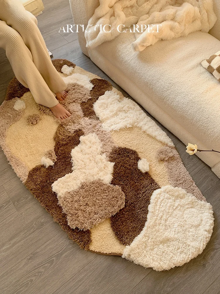 2026 New Sle Living Room Bedroom hine Waable Floing Carpet Irregular ape Polyester Abstract Pattern Home Decor
2026 New Sle Living Room Bedroom hine Waable Floing Carpet Irregular ape Polyester Abstract Pattern Home Decor