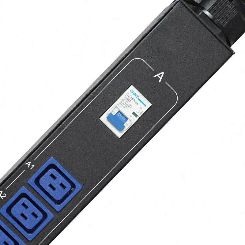 Black 24 way rack mount 63A connection box power distribution unit socket server equipment
Black 24 way rack mount 63A connection box power distribution unit socket server equipment