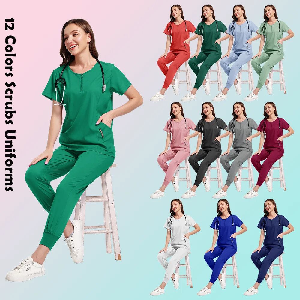 Nurse Uniform Woman Surgical Pajamas Medical Clothes Outfit Workshop Uniforms Clothing Shirts and Blouses for Women Doctor Vet
Nurse Uniform Woman Surgical Pajamas Medical Clothes Outfit Workshop Uniforms Clothing Shirts and Blouses for Women Doctor Vet