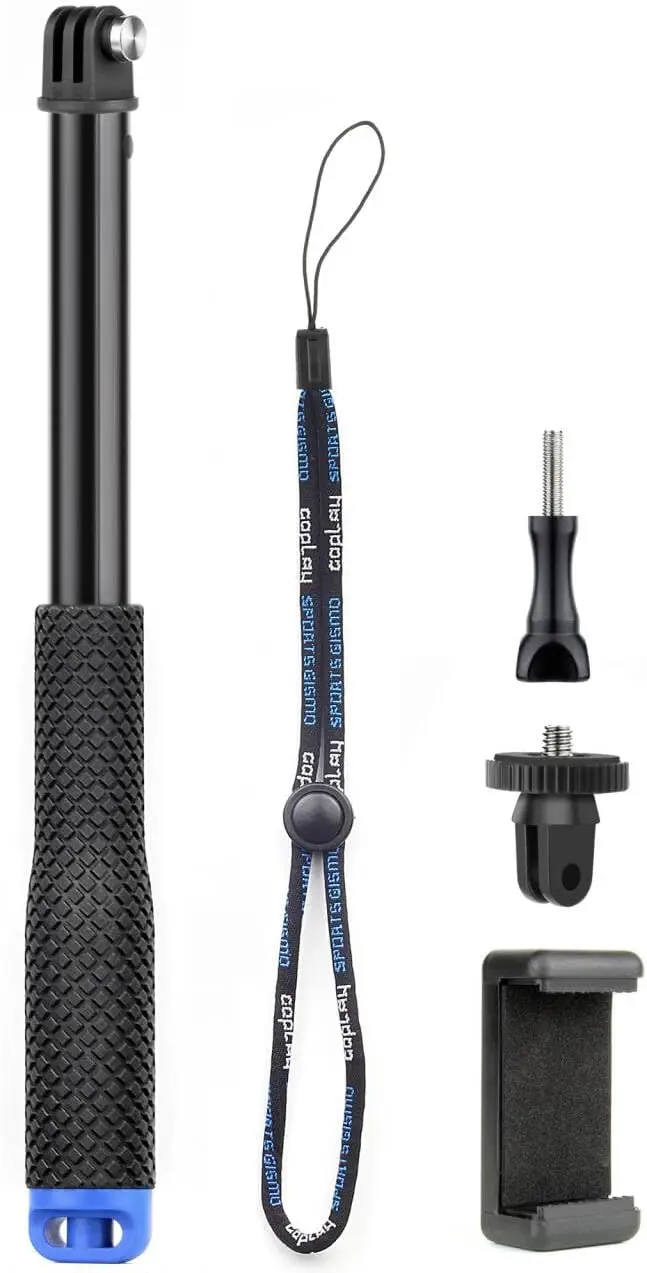 46" Aluminum Selfie Stick with 1/4 Thread Hole Underwater Monopod for GoPro Insta360 DJI Action Cameras
46" Aluminum Selfie Stick with 1/4 Thread Hole Underwater Monopod for GoPro Insta360 DJI Action Cameras