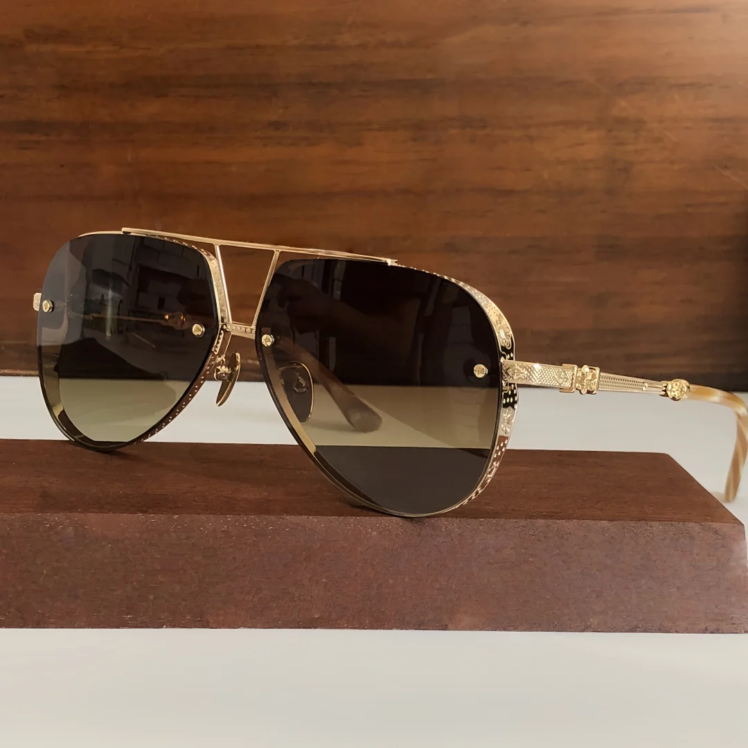 2025 New Men's Pilot Party Alloy Sunglasses Retro Luxury Brand Outdoor Running Beach Driving UV400 Women's Fashion Sunglasses
2025 New Men's Pilot Party Alloy Sunglasses Retro Luxury Brand Outdoor Running Beach Driving UV400 Women's Fashion Sunglasses