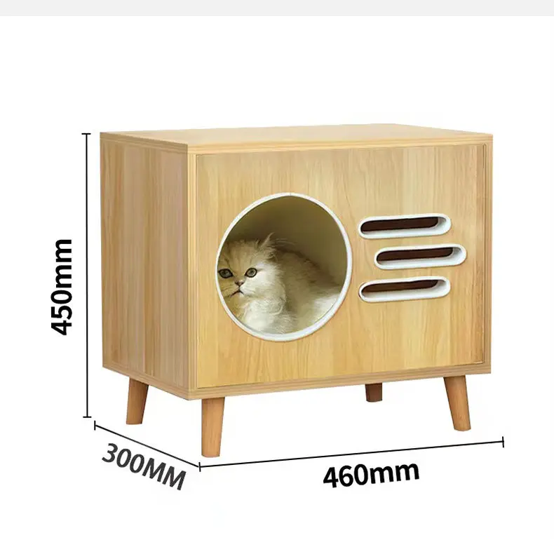 Cat nest nightstand Solid wood household simple square small cabinet to store the original wood color unpainted cat villa
Cat nest nightstand Solid wood household simple square small cabinet to store the original wood color unpainted cat villa
