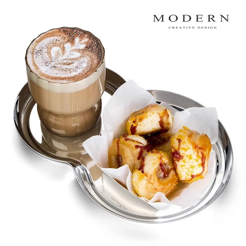 Light luxury Creativity Stainless Steel 8 Shape Pallet European Style Western Cuisine Home Use Dessert Coffee Decoration Pallet
Light luxury Creativity Stainless Steel 8 Shape Pallet European Style Western Cuisine Home Use Dessert Coffee Decoration Pallet