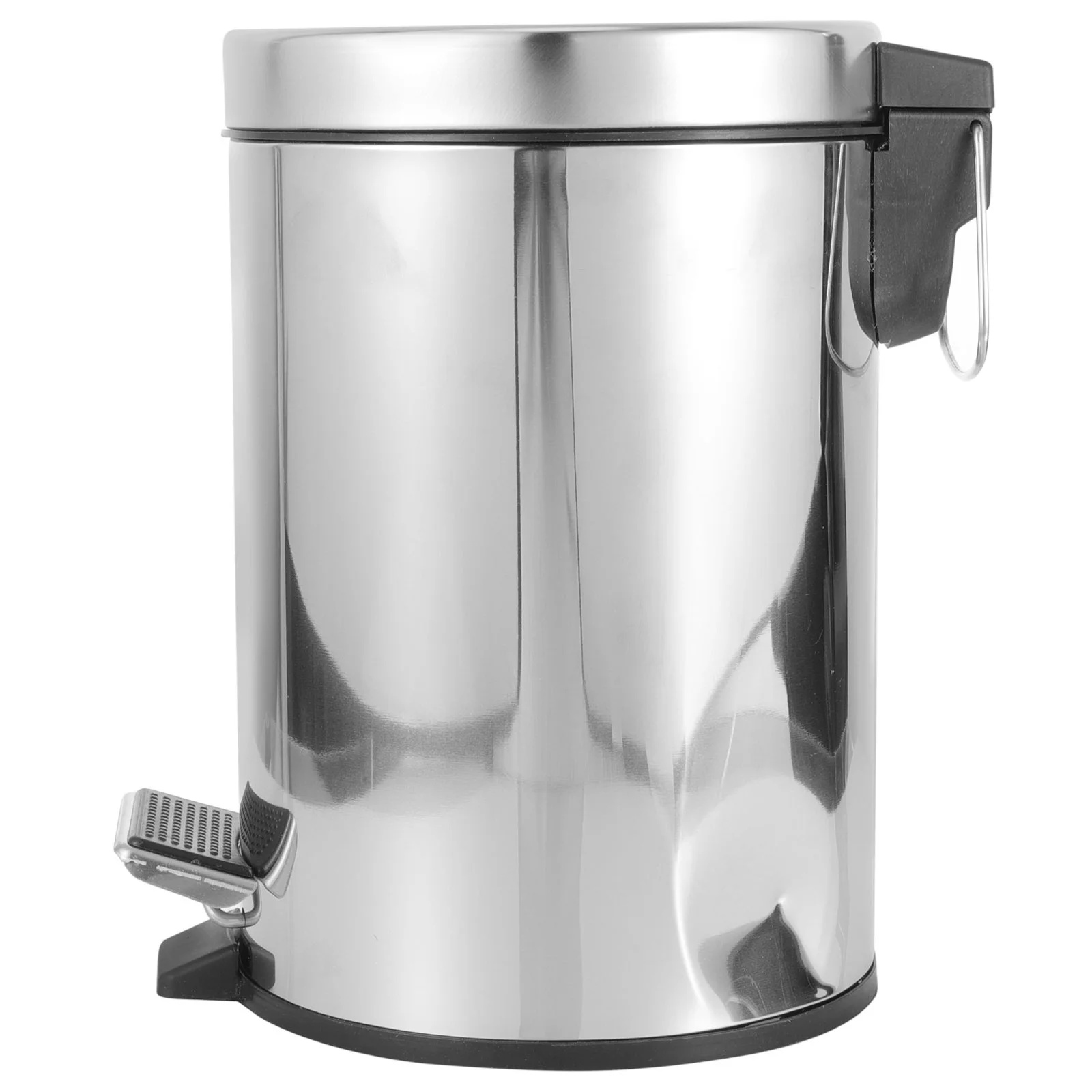 Trash Can Waste Basket Office Recycle Bin Garbage Metal Kitchen Container with Lid
Trash Can Waste Basket Office Recycle Bin Garbage Metal Kitchen Container with Lid