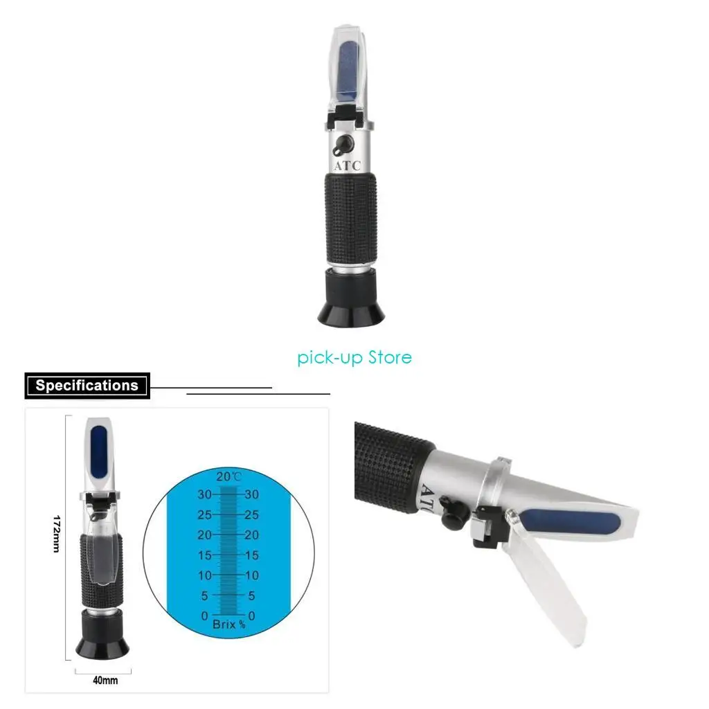 Легкий рефрактометр Q5WA с метром спиртометра ATC 0-32%, легким в эксплуатации
Легкий рефрактометр Q5WA с метром спиртометра ATC 0-32%, легким в эксплуатации