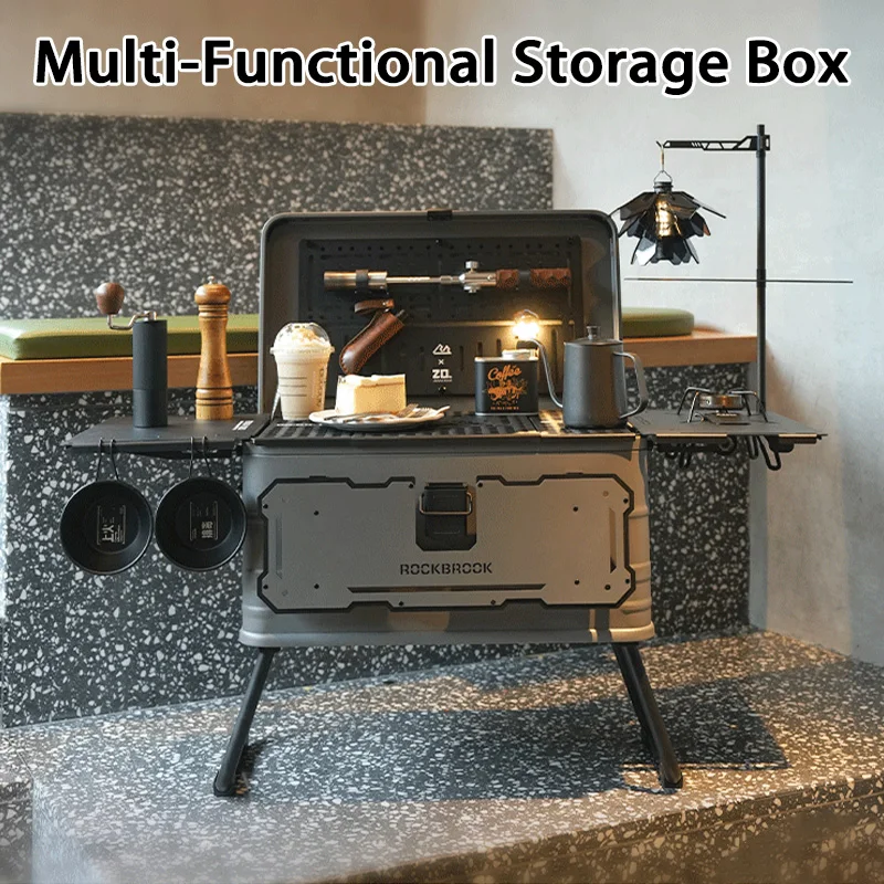 Camping Storage Box Waterproof Multifunctional Box Table Combo Al Alloy Outdoor Tool Organizer Portable Heavy Duty Container
Camping Storage Box Waterproof Multifunctional Box Table Combo Al Alloy Outdoor Tool Organizer Portable Heavy Duty Container