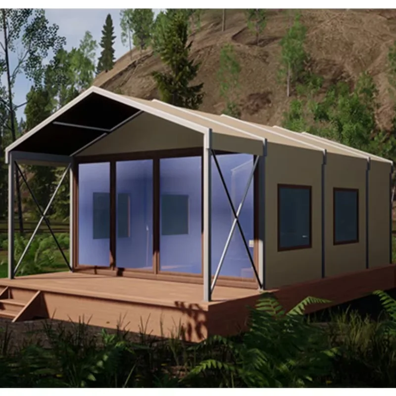 Quick Install Safari Tents Eco-Friendly Fabric Hotel Adventure Park Temporary Lodging Custom
Quick Install Safari Tents Eco-Friendly Fabric Hotel Adventure Park Temporary Lodging Custom