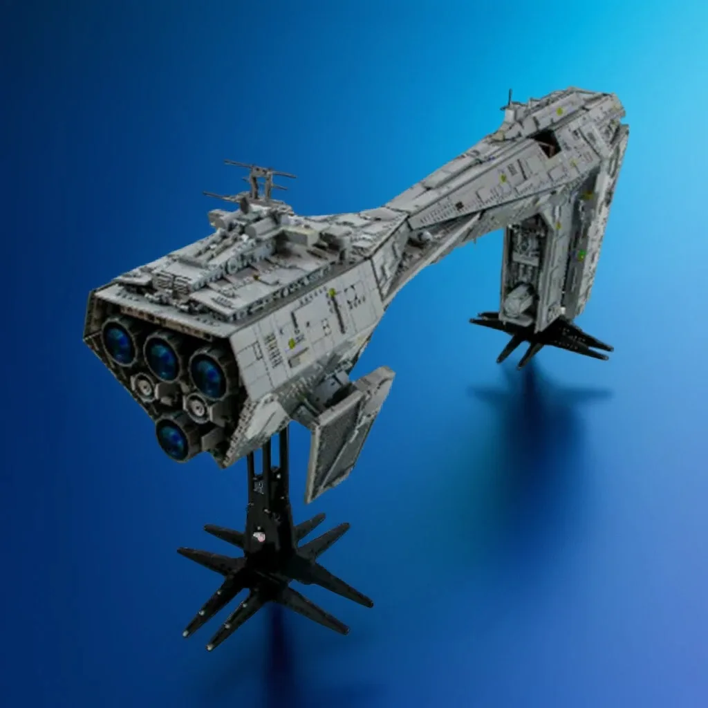 9037PCS MOC Space Battle Galactic Empire Nebulon Model Building Blocks Collectible Display DIY Creative Bricks Gift Collection
9037PCS MOC Space Battle Galactic Empire Nebulon Model Building Blocks Collectible Display DIY Creative Bricks Gift Collection