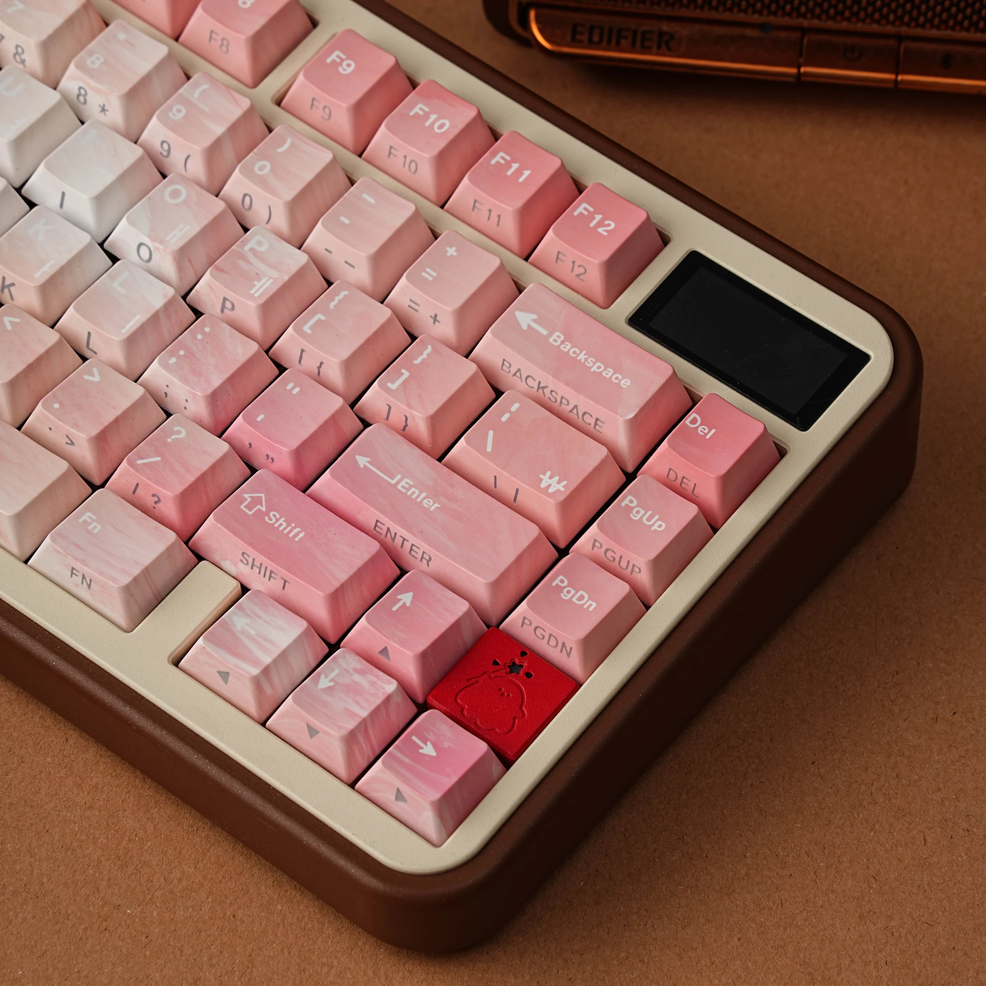 Градиентные зеленые розовые колпачки для клавиш, корейские, русские, ISO, французские, немецкие, испанские, PBT, вишневые колпачки для механической клавиатуры, AZERTY Hangul
Градиентные зеленые розовые колпачки для клавиш, корейские, русские, ISO, французские, немецкие, испанские, PBT, вишневые колпачки для механической клавиатуры, AZERTY Hangul