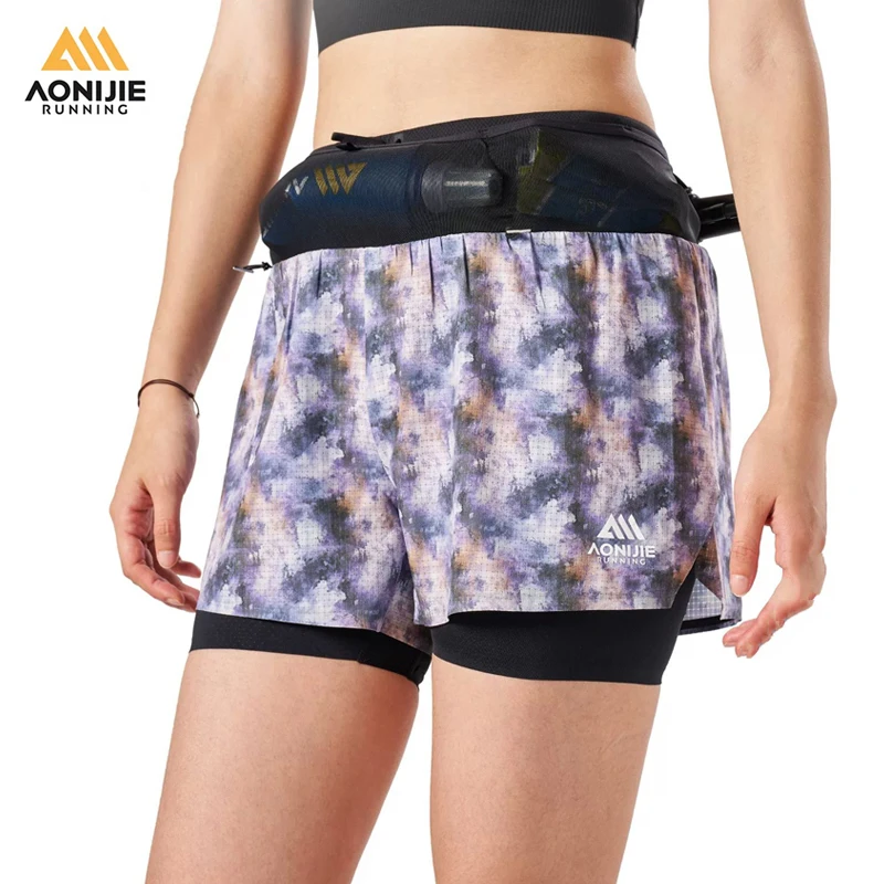 AONIJIE Women’s Running Shorts Waist Bag Pants Extended Liner Breathable Trail Sport Shorts for Hiking Marathon Jogging Clothing
AONIJIE Women’s Running Shorts Waist Bag Pants Extended Liner Breathable Trail Sport Shorts for Hiking Marathon Jogging Clothing