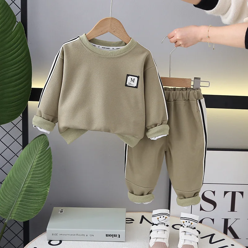 Boys Sweatshirts +Pants Kids Suits 2PCS/Set Cotton 2024 In Stock Spring Autumn Cotton High Quality Christmas Gift Children Cloth
Boys Sweatshirts +Pants Kids Suits 2PCS/Set Cotton 2024 In Stock Spring Autumn Cotton High Quality Christmas Gift Children Cloth