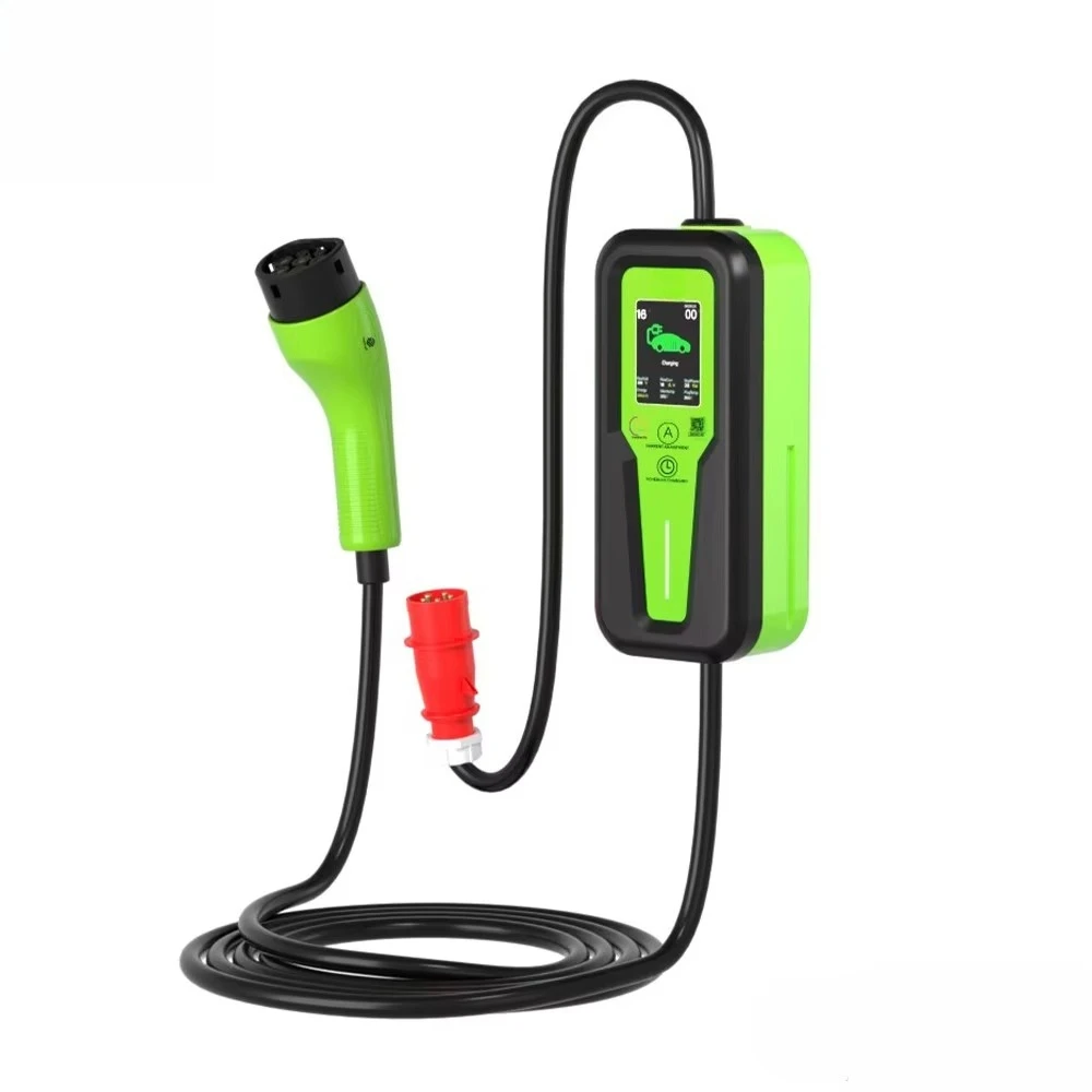 Portable Type 2 EV Charger 11kW 3 Phase AC Fast Charging Cable with LCD Screen IP67 Waterproof for Electric Car Home Charging
Portable Type 2 EV Charger 11kW 3 Phase AC Fast Charging Cable with LCD Screen IP67 Waterproof for Electric Car Home Charging