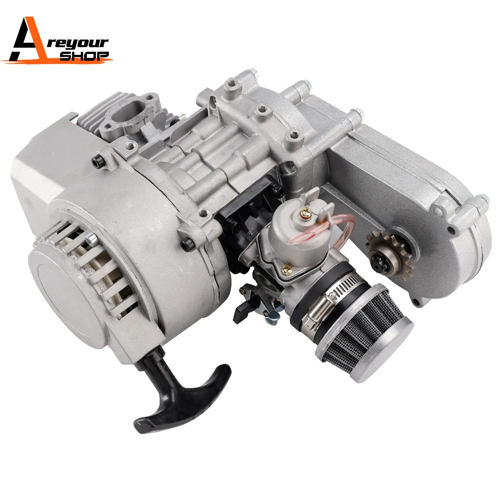 Areyourshop 49cc 2 stroke Engine Motor Pull Start Fits for Pocketbike Mini Dirt Bike ATV Quad
Areyourshop 49cc 2 stroke Engine Motor Pull Start Fits for Pocketbike Mini Dirt Bike ATV Quad