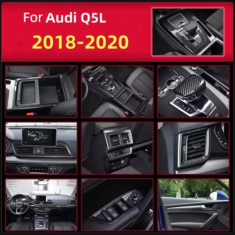 LHD For Audi Q5L 2018 -2020 ABS Carbon Fiber Car Gear Shift Box Panel Cover Trim Decoration Sticker Interior Accessories
LHD For Audi Q5L 2018 -2020 ABS Carbon Fiber Car Gear Shift Box Panel Cover Trim Decoration Sticker Interior Accessories