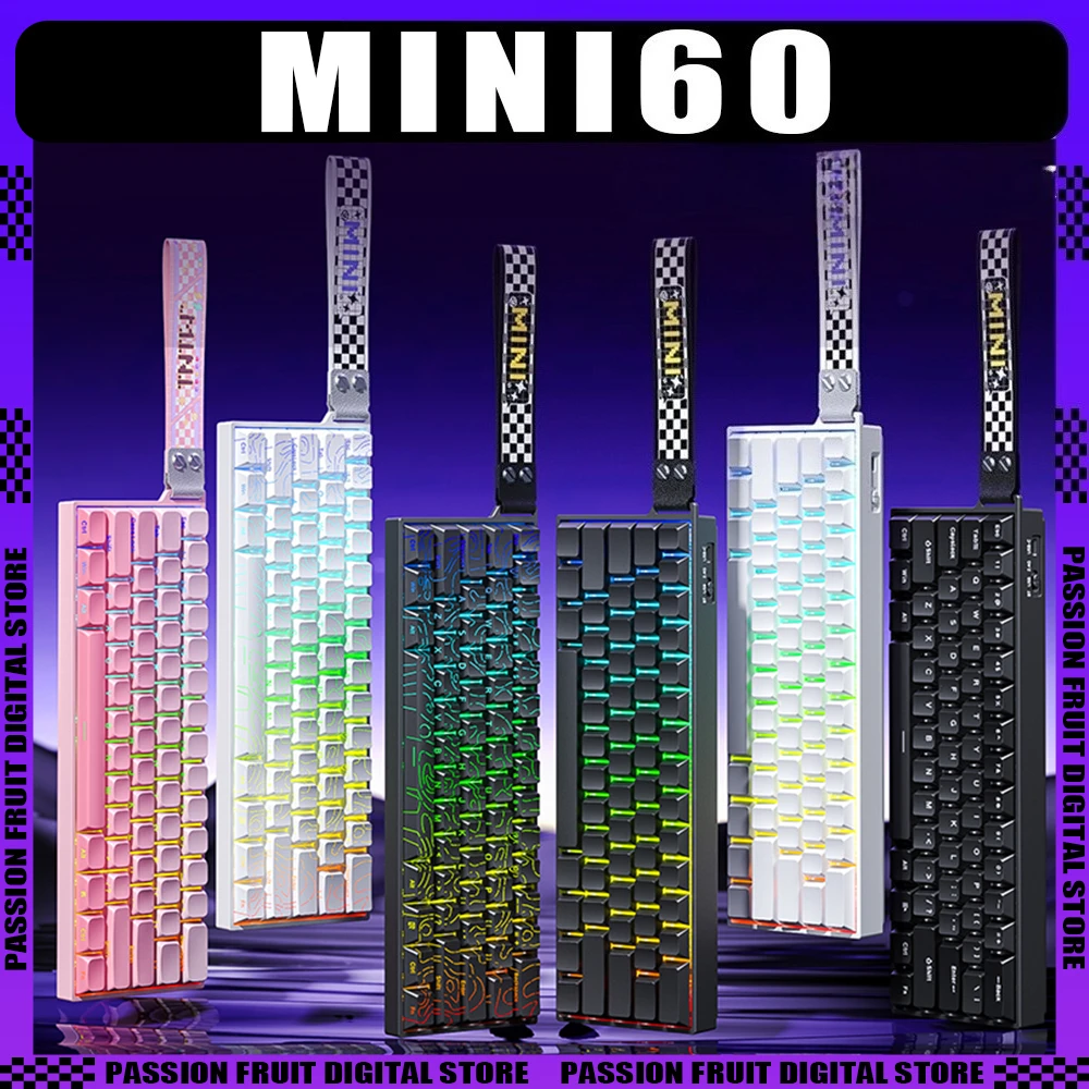 Беспроводная клавиатура AULA MINI60HE, задержка 0,125 мс, точность 0,01 ммRT, 4000 мАч, 60% конфигурация, клавиатура с магнитной осью, компьютерный плеер
Беспроводная клавиатура AULA MINI60HE, задержка 0,125 мс, точность 0,01 ммRT, 4000 мАч, 60% конфигурация, клавиатура с магнитной осью, компьютерный плеер