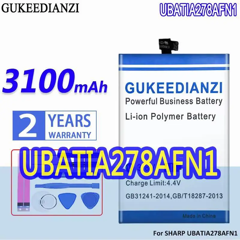 UBATIA278AFN1 Shv34 3100Mah High Compatibility For Sharp Fast Charging Mobile Phone Battery
UBATIA278AFN1 Shv34 3100Mah High Compatibility For Sharp Fast Charging Mobile Phone Battery