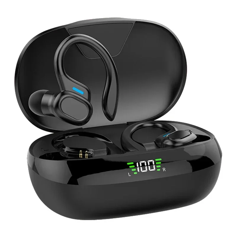 Original TWS Wireless Bluetooth Headset with Mic Earbuds LED Display Ear Hook Wireless Headphones Stereo Bluetooth Earphones
Original TWS Wireless Bluetooth Headset with Mic Earbuds LED Display Ear Hook Wireless Headphones Stereo Bluetooth Earphones