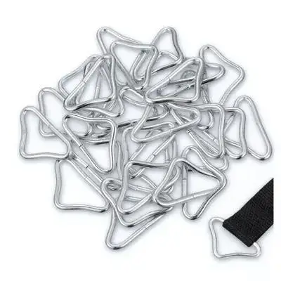 30pcs Trampoline Accessories Triangle Buckle Replacement Metal Triangular Buckles Galvanized Steel Wire Strong for Trampoline
30pcs Trampoline Accessories Triangle Buckle Replacement Metal Triangular Buckles Galvanized Steel Wire Strong for Trampoline