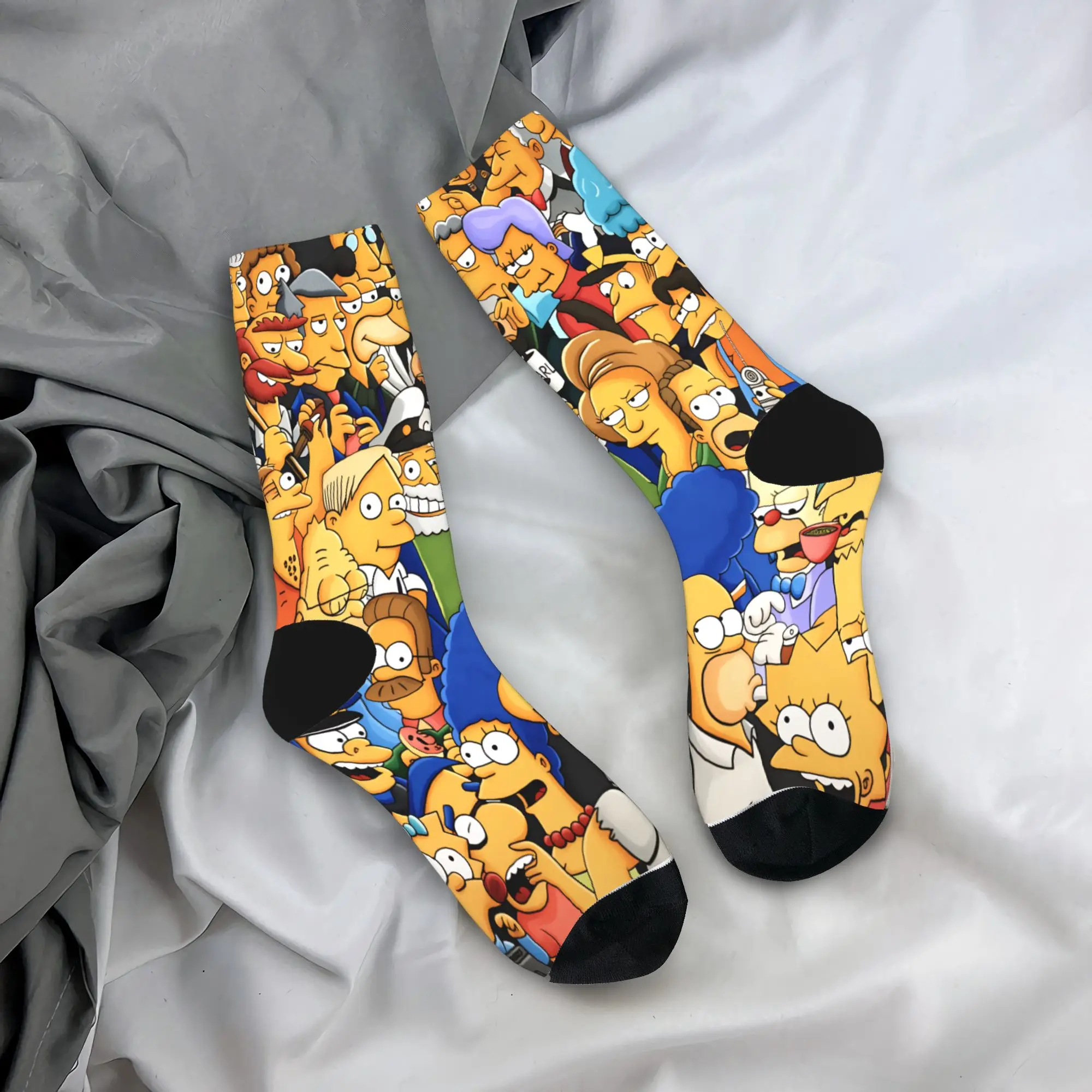 S-Simpsons Characters Group Portrait Retro Art Socks Autumn Stockings Funny Adults Men Warm Soft Socks Design Anti Sweat Socks
S-Simpsons Characters Group Portrait Retro Art Socks Autumn Stockings Funny Adults Men Warm Soft Socks Design Anti Sweat Socks