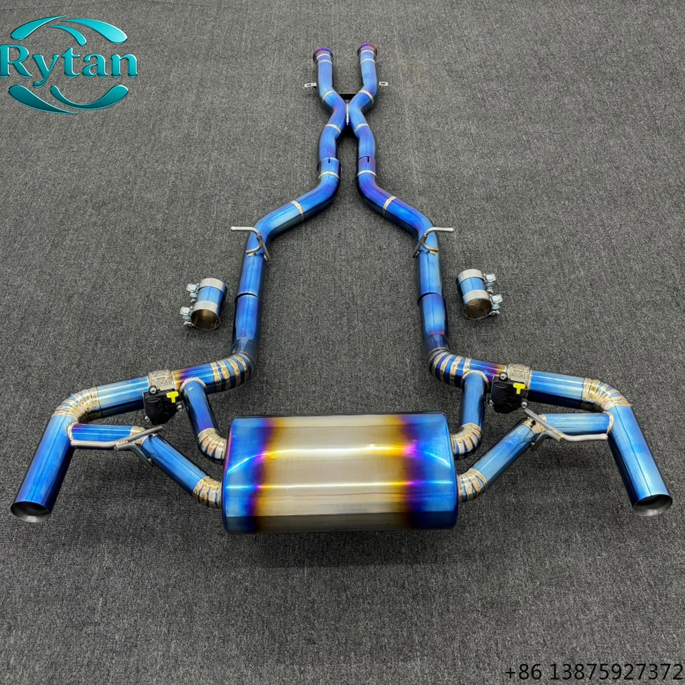 Выхлопная система Rytan Valved Titanium Blue Valvetronic Catback для GTC GTS 4.0T C190 2016-2020 годов выпуска
Выхлопная система Rytan Valved Titanium Blue Valvetronic Catback для GTC GTS 4.0T C190 2016-2020 годов выпуска