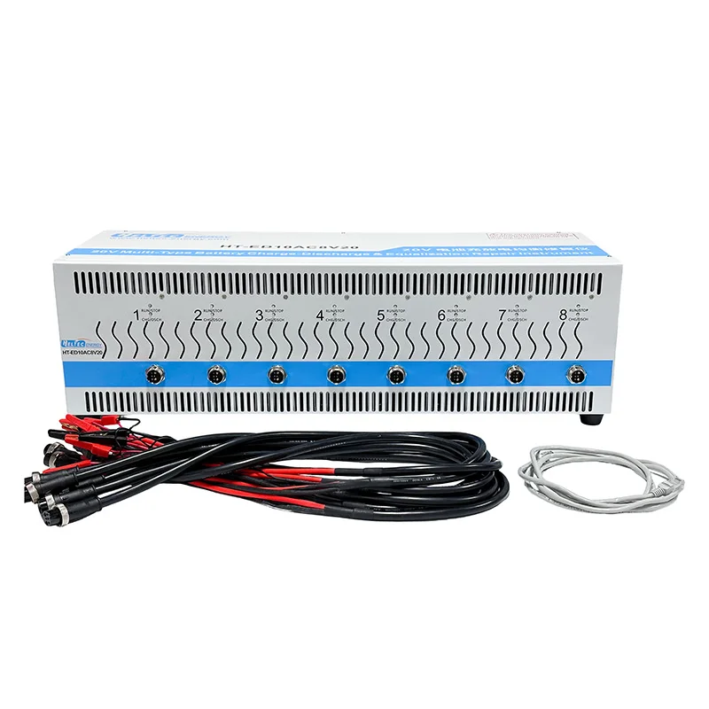 8 Channels NiMH Lead-acid Battery Charge Discharge Tester 20V Battery Capacity Tester With Voltage Equalization and Support PC
8 Channels NiMH Lead-acid Battery Charge Discharge Tester 20V Battery Capacity Tester With Voltage Equalization and Support PC