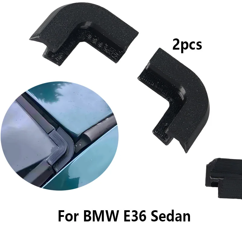 2PCS Black ABS Rear Window Seal Corners for BMW E36 Sedan 3 Series High-Quality Replacement Auto Parts for E36 Saloon Models
2PCS Black ABS Rear Window Seal Corners for BMW E36 Sedan 3 Series High-Quality Replacement Auto Parts for E36 Saloon Models