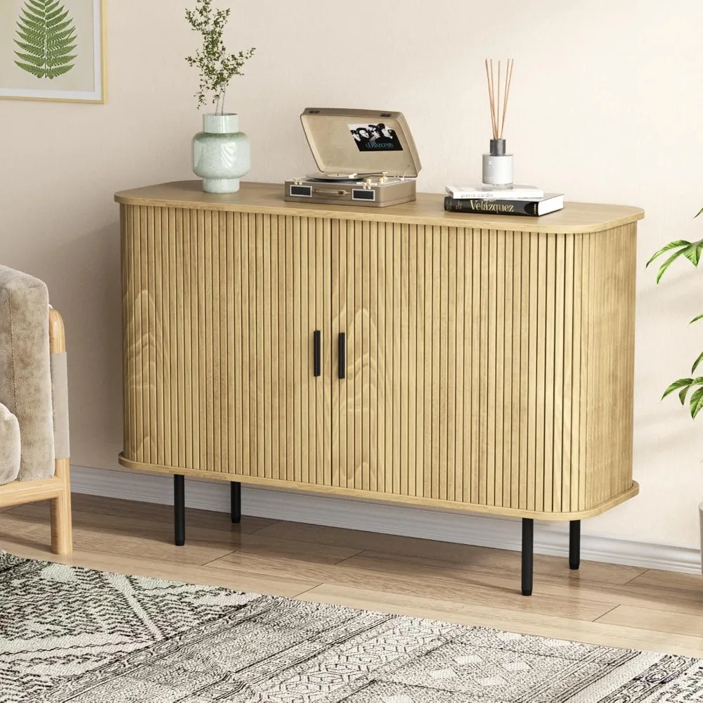 47''W X 32''H Storage Cabinet, Fluted Sideboard Buffet Accent Cabinet with Storage, Console Table Credenza with, Customized
47''W X 32''H Storage Cabinet, Fluted Sideboard Buffet Accent Cabinet with Storage, Console Table Credenza with, Customized