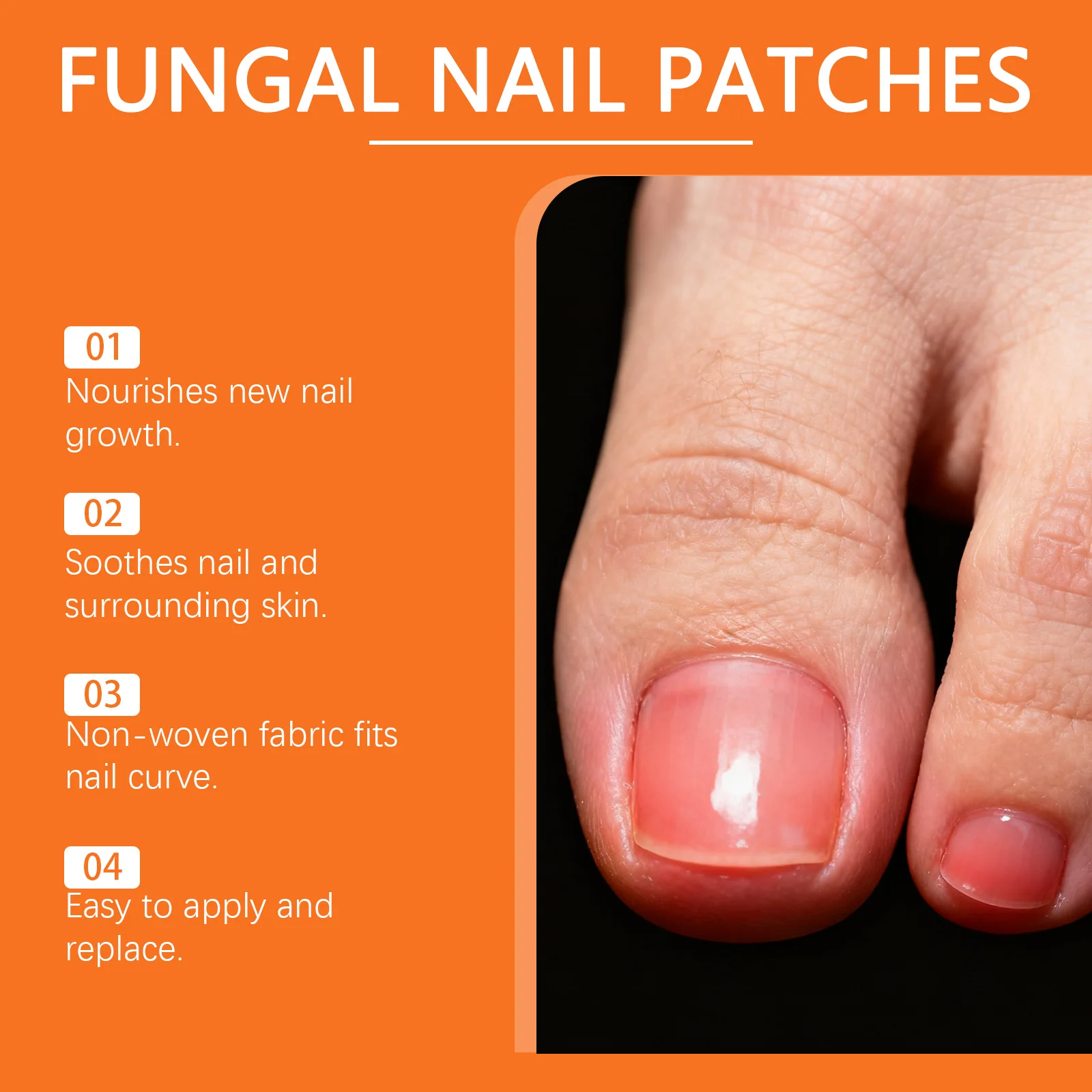 Toenail Fungus Patch Waterproof Growth Improves Nail Appearance For Damaged Nails Treatment Patch Embedded Correction Patch New
Toenail Fungus Patch Waterproof Growth Improves Nail Appearance For Damaged Nails Treatment Patch Embedded Correction Patch New