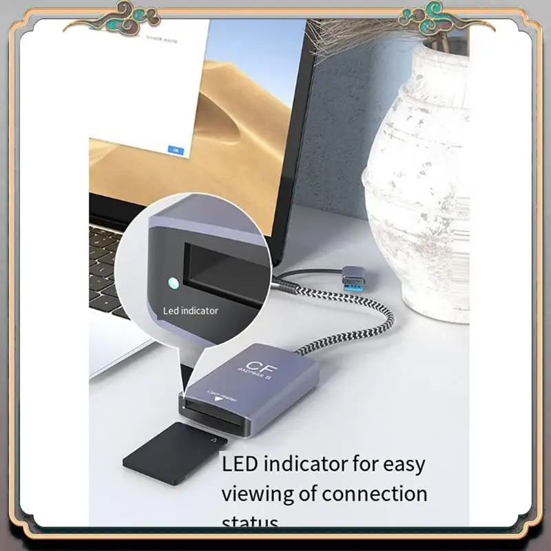 Durable 2 In 1 CF Express Type B Card Reader CF Express Card Reader Type B Adapter USB 3.2 10Gbps Portable CF Express Reader
Durable 2 In 1 CF Express Type B Card Reader CF Express Card Reader Type B Adapter USB 3.2 10Gbps Portable CF Express Reader